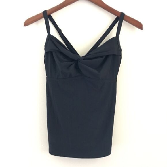 Athletha black swim tankini top | Size 34B/C - Picture 1 of 5